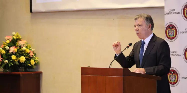 Juan Manuel Santos en audiencia pública por uso de glifosato.
