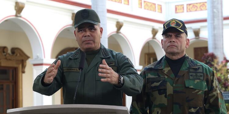 Vladimir Padrino en una declaración