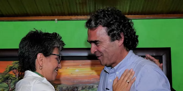 Claudia López y Sergio Fajardo Claudia López y Sergio Fajardo
