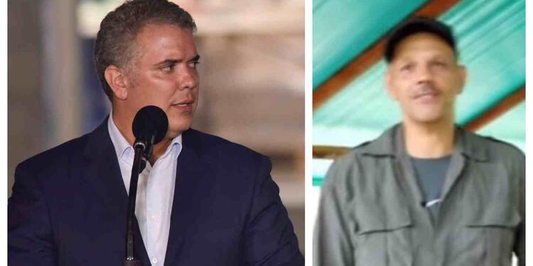Iván Duque y alias El Paisa Iván Duque y alias El Paisa