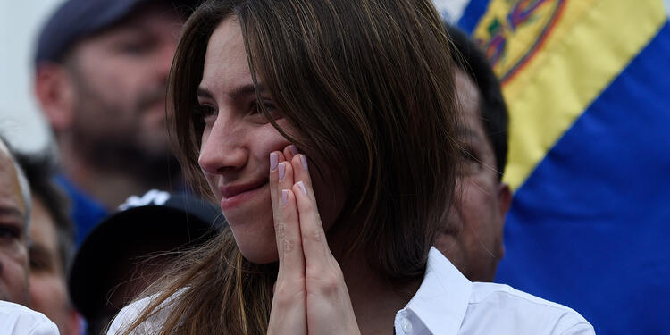 Fabiana Rosales, esposa de Juan Guaidó