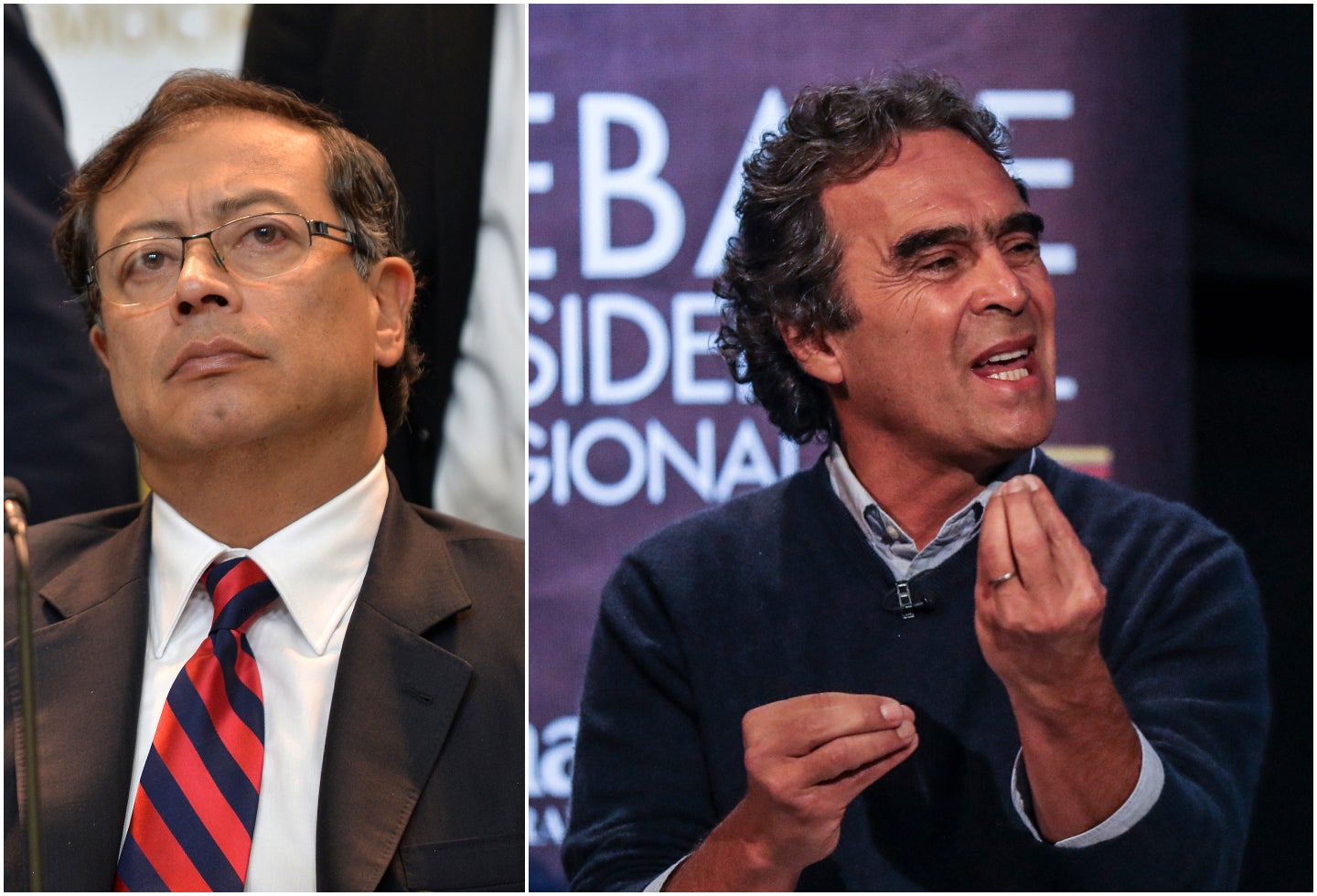 Gustavo Petro y Sergio Fajardo, ex candidatos presidenciales
