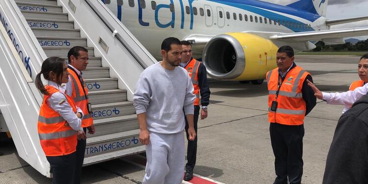 Leonardo Pinilla, deportado a Colombia desde Estados Unidos