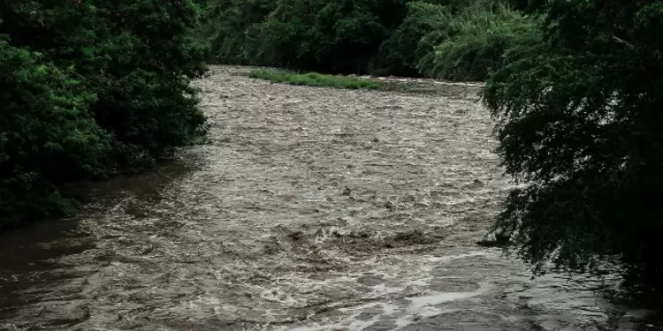Río Bogotá en la vereda Portillo, Tocaima (Cundinamarca).