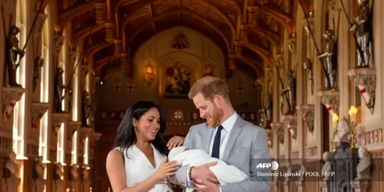 Meghan Markle y el príncipe Harry presentan a su primer hijo
