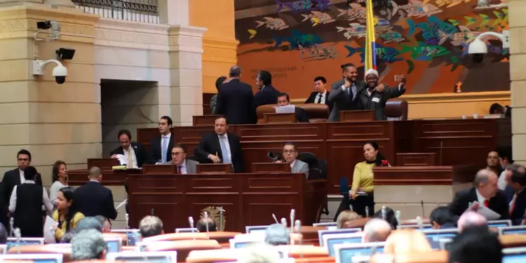 La Cámara de Representantes, durante el debate del Plan de Desarrollo