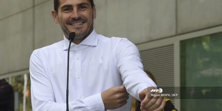 Iker Casillas, tras dejar el hospital que lo atendió al sufrir un infarto