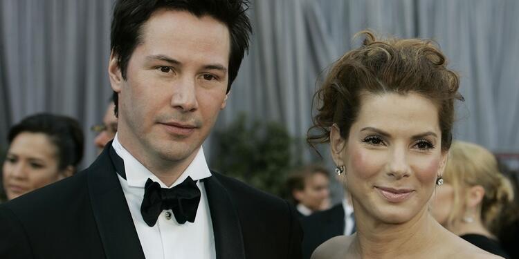 Keanu Reeves y Sandra Bullock