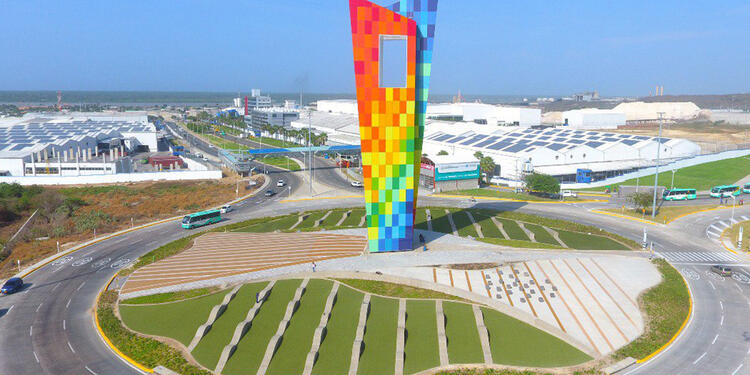 La Ventana al Mundo, de Tecnoglass, ubicada en Barranquilla