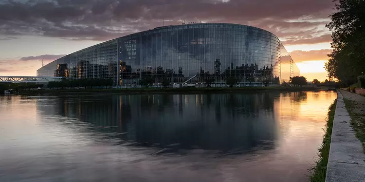 El Parlamento Europeo, en Estrasburgo (Francia)