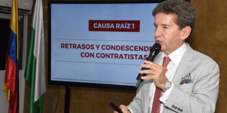 Gobernador Luis Pérez presentó segundo libro sobre Hidroituango.