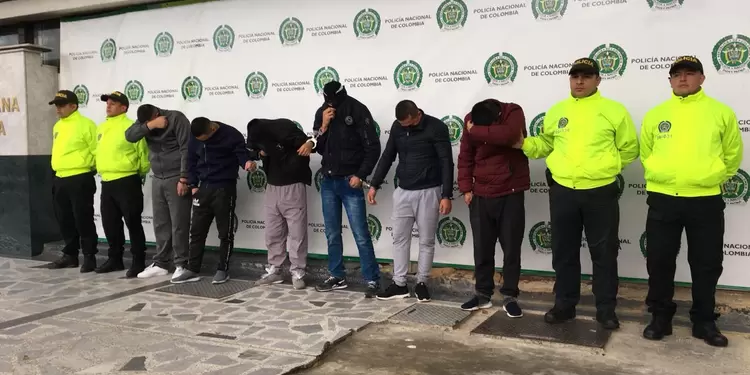 Desarticulan banda delincuencial en Bogotá