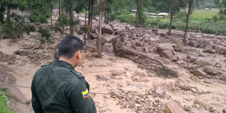 Avalancha en La Argentina, Huila