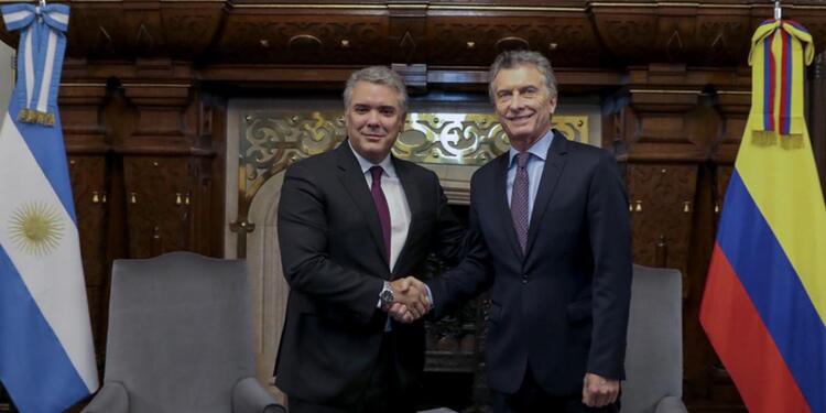 Iván Duque y Mauricio Macri Iván Duque y Mauricio Macri