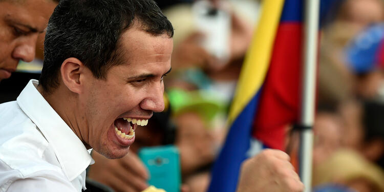Juan Guaidó, presidente interino de Venezuela
