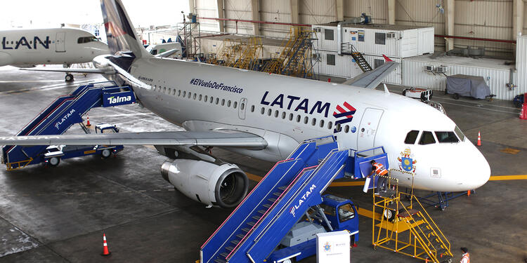 Avión de Latam Airlines Avión de Latam Airlines