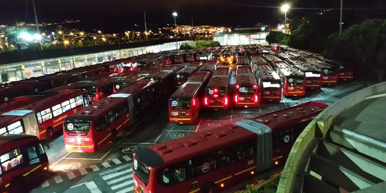 Nuevos buses Transmilenio
