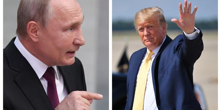 Vladimir Putin y Donald Trump