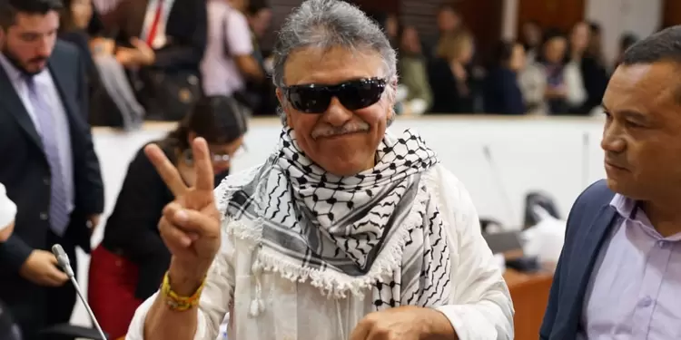 Jesús Santrich en el Congreso