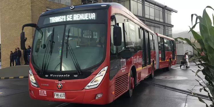 Nuevos buses de TransMilenio