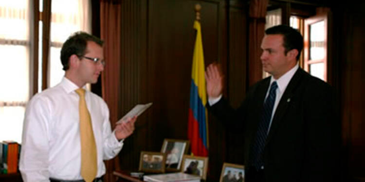 Andrés Felipe Arias y Andrés Darío Fernández Acosta