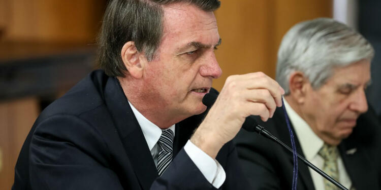 Jair Bolsonaro, presidente de Brasil