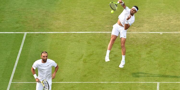 Cabal y Farah en Wimbledon