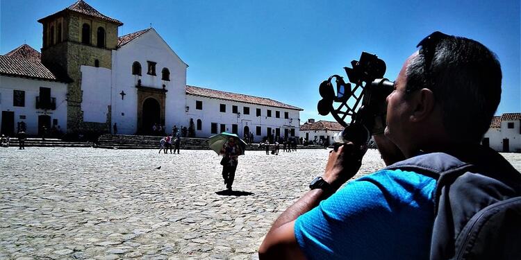 Plaza principal de Villa de Leyva.