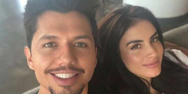 Jessica Cediel y su novio