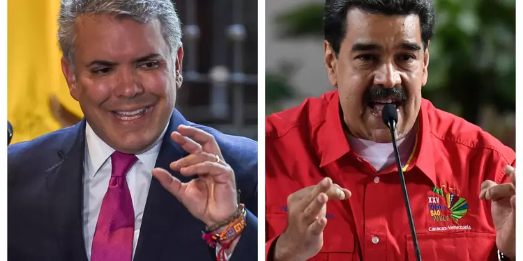 Presidentes Iván Duque y Nicolás Maduro Presidentes Iván Duque y Nicolás Maduro