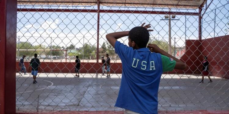 Migrante en Estados Unidos.