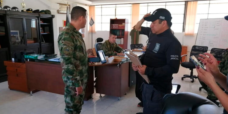 El CTI Cundinamarca en la captura de los militares El CTI Cundinamarca en la captura de los militares