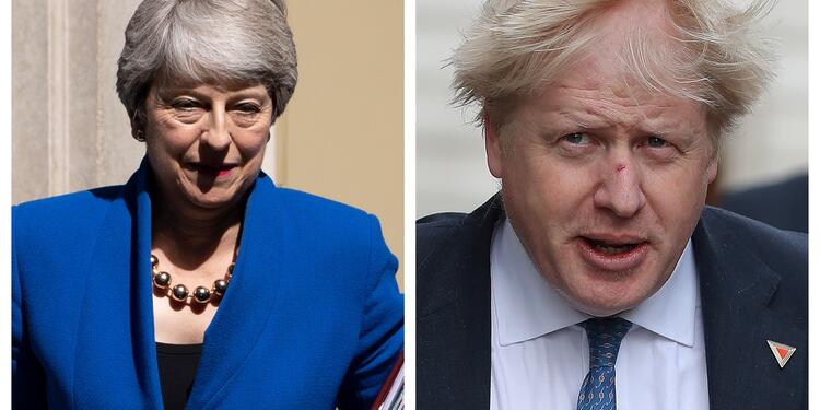 Theresa May y Boris Johnson Theresa May y Boris Johnson