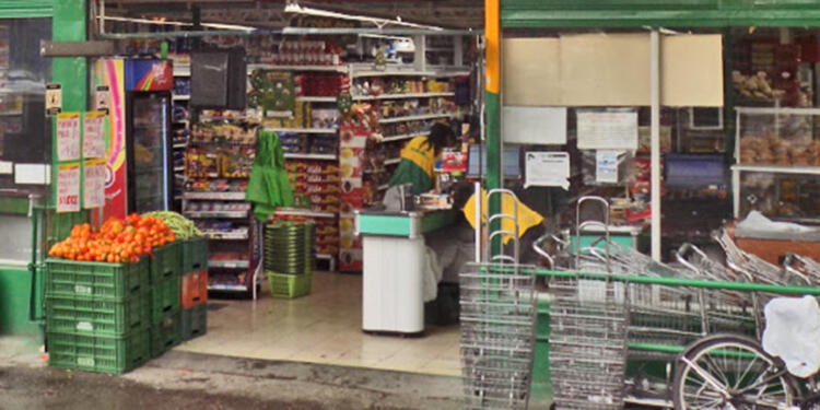 Foto de referencia de una tienda en Bogotá