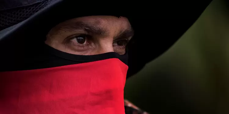 Alias Uriel, comandante del Frente de Guerra Occidental Ómar Gómez del ELN