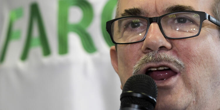 Rodrigo Londoño (Timochenko), jefe del partido Farc