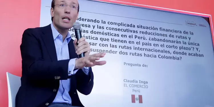 Anko van der Werff, CEO de Avianca. Anko van der Werff, CEO de Avianca.