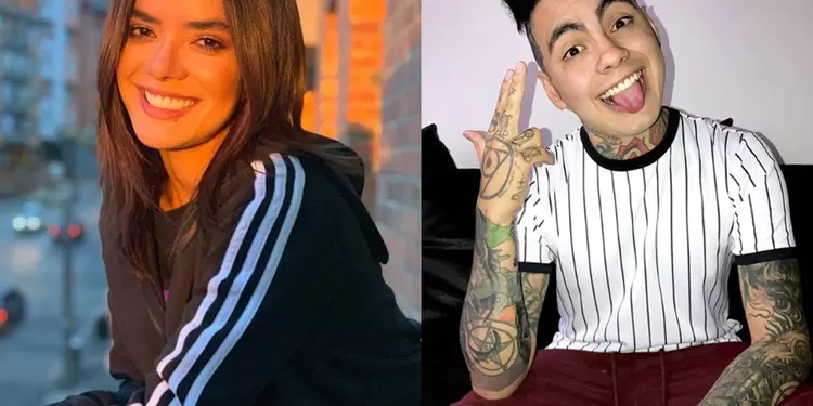 El youtuber lanzó fuertes comentarios contra la presentadora, luego de algunas opiniones que ella dio respecto a las conductas que ha tenido él públicamente.