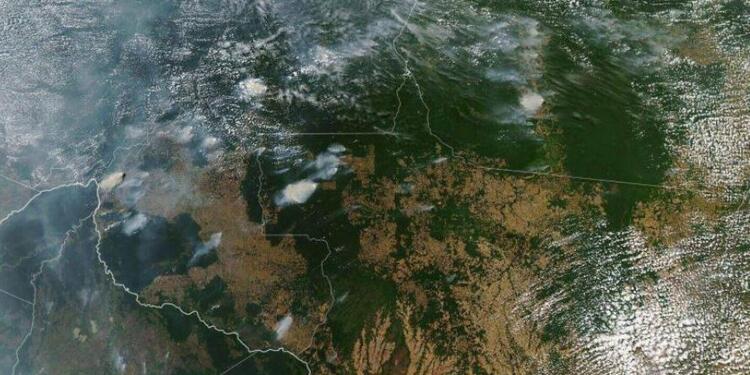 Amazonas imagen satelital