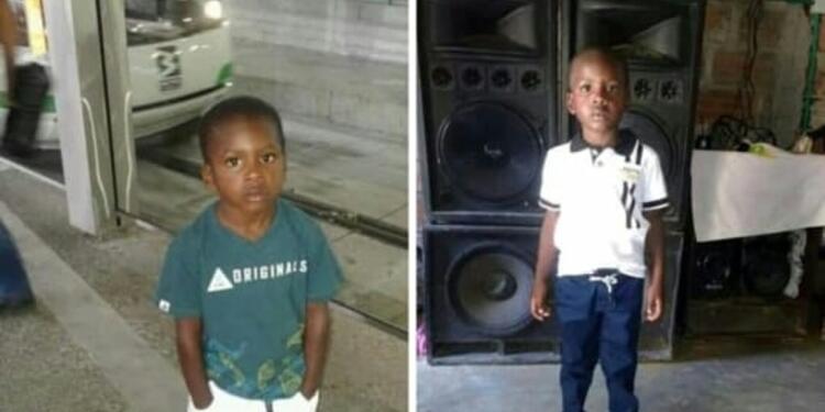 Marlon Cuesta, niño desaparecido en Medellín. Foto publicada con autorización de los familiares.