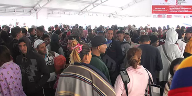 Migrantes venezolanos. Migrantes venezolanos.