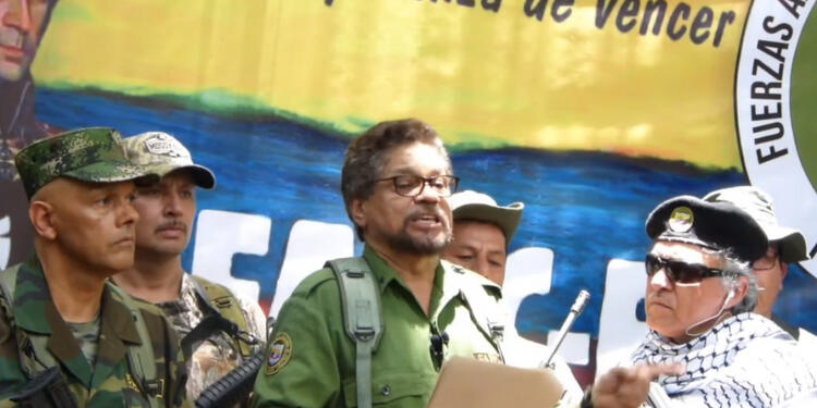 'Iván Márquez', 'Santrich' y 'El Paisa' 'Iván Márquez', 'Santrich' y 'El Paisa'