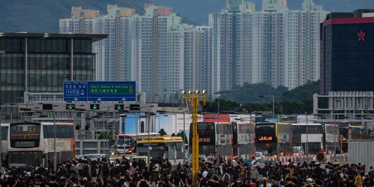 Protestas en Hong Kong