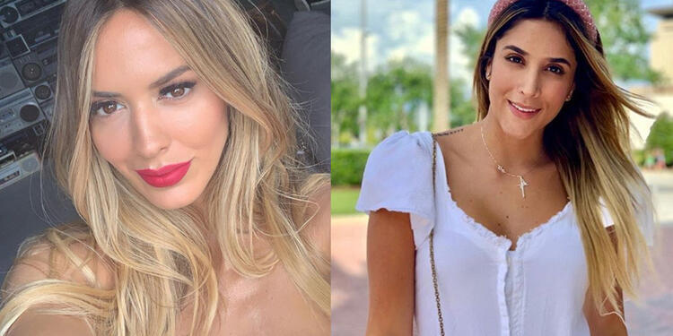 La modelo respondió a un comentario con un halago para la expareja de James Rodríguez.