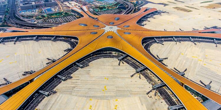 Nuevo aeropuerto de Daxing en Pekín