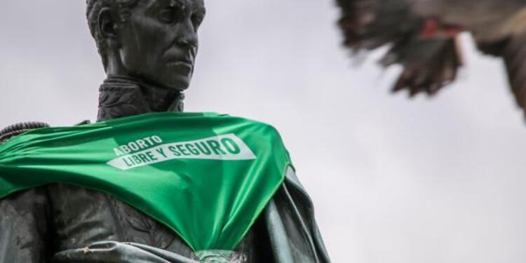 Campaña para que el aborto sea "legal y seguro" en Colombia.