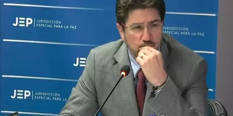 David Char ante la JEP David Char ante la JEP