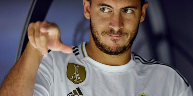Eden Hazard volante del Real Madrid Eden Hazard volante del Real Madrid