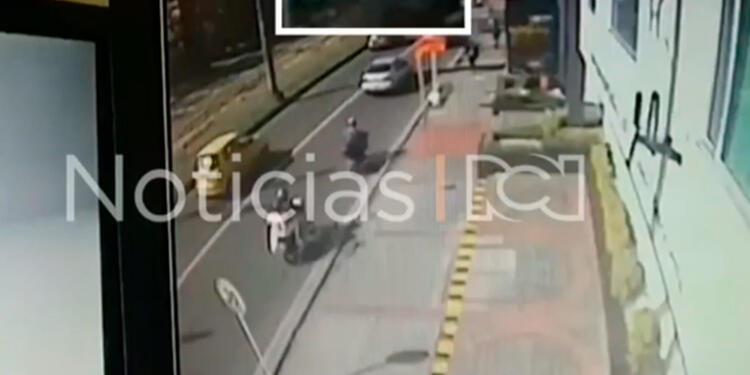 Aida Merlano movilizándose por el norte de Bogotá luego de su fuga
