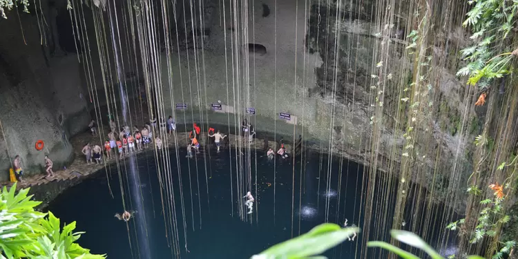 Cenote en México Cenote en México